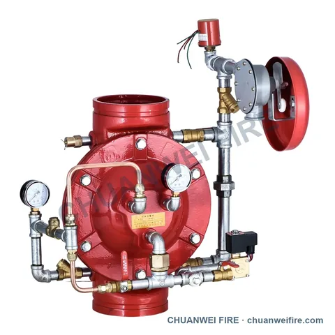 Diaphragm Deluge Valves — Grooved
