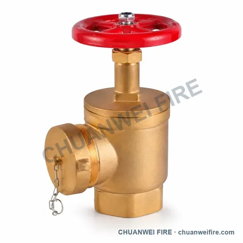 Capped Fire Hose Valve — US-043 / US-044