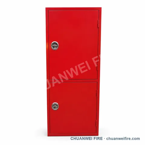 Stacked Solid-Door Fire Equipment Cabinet — BX-028