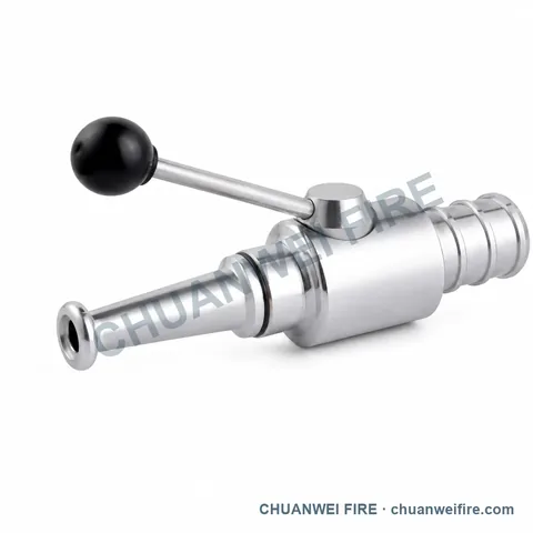 Side-Handle Compact Fire Hose Nozzle — NP-033