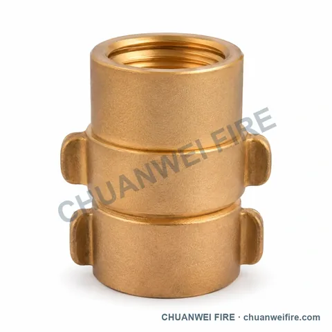 Double-Lug Fire Hose Adapter — UHC-015 / UHC-016