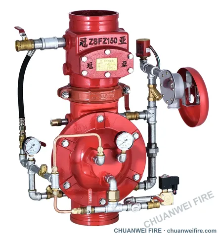 Preaction Valve Assemblies — Grooved