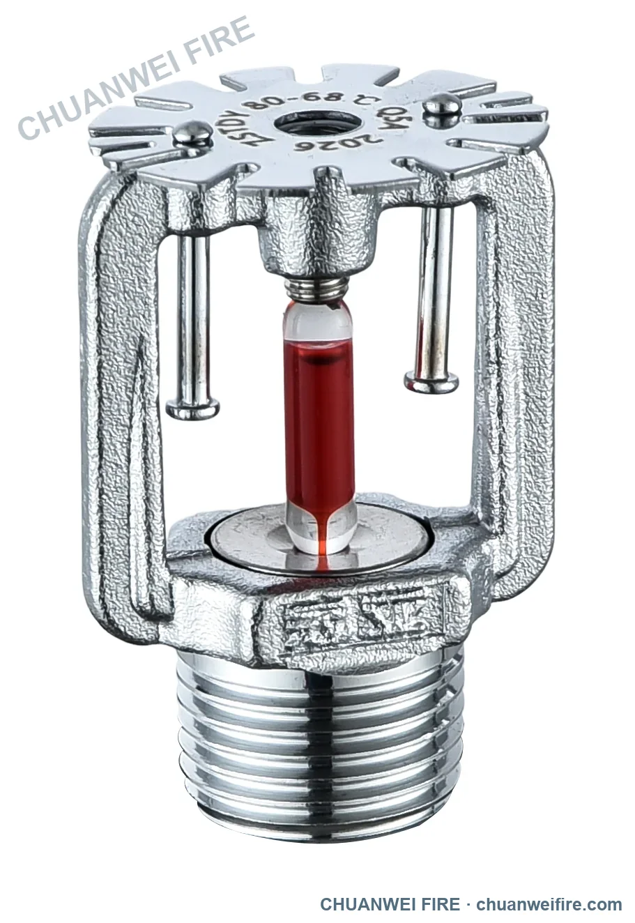 Exposed concealed sprinkler mechanism — 68°C thumbnail