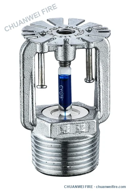 K115 standard-response concealed sprinkler — 141°C, exposed mechanism