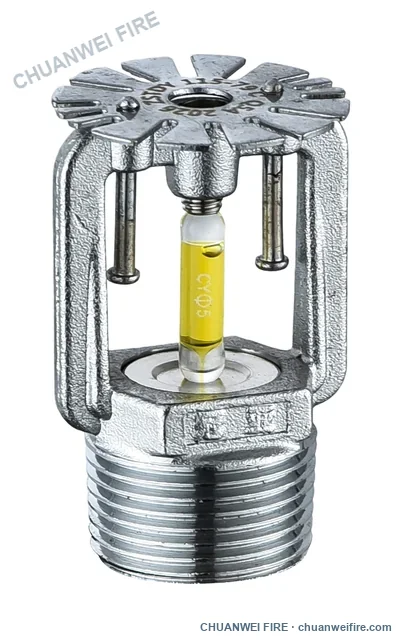 K115 standard-response concealed sprinkler — 79°C, exposed mechanism