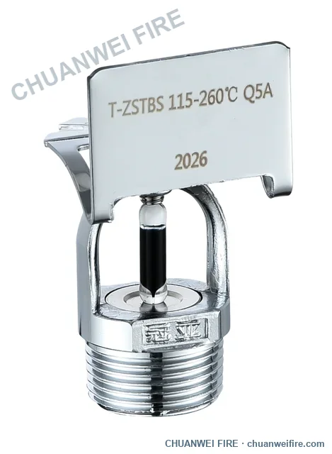 Horizontal sidewall K115 standard-response sprinkler — 260°C