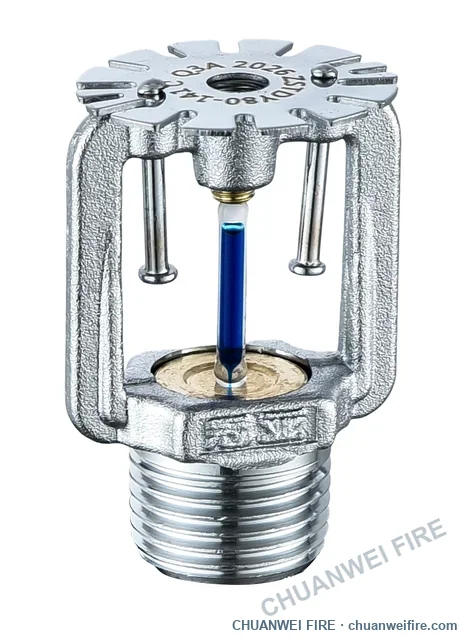 K80 quick-response concealed sprinkler — 141°C, exposed mechanism