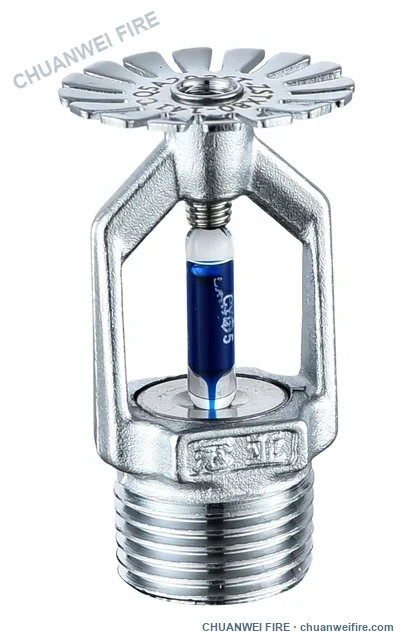 Upright standard-response sprinkler — 141°C