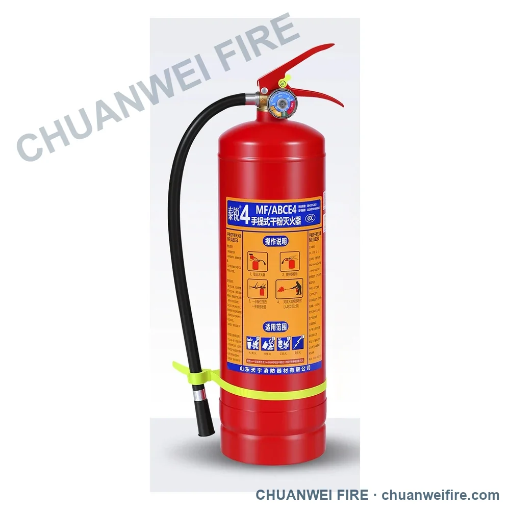 Hose-equipped configuration; pictured sample MF/ABCE4.