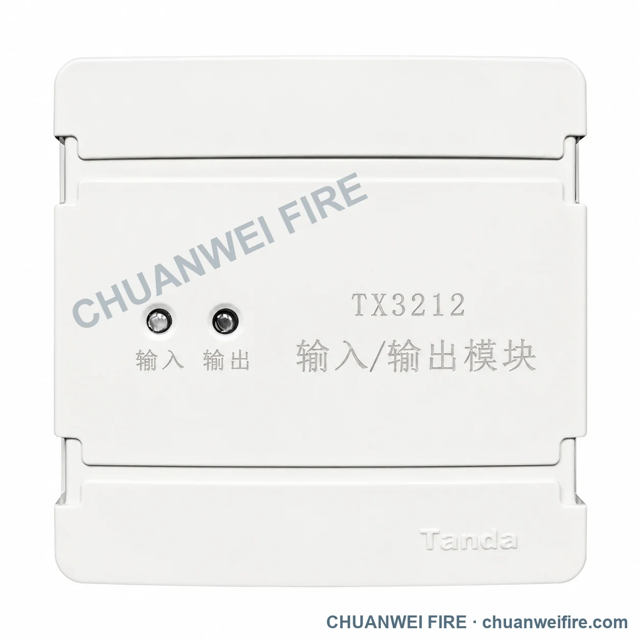 TX3212 input/output module configuration.