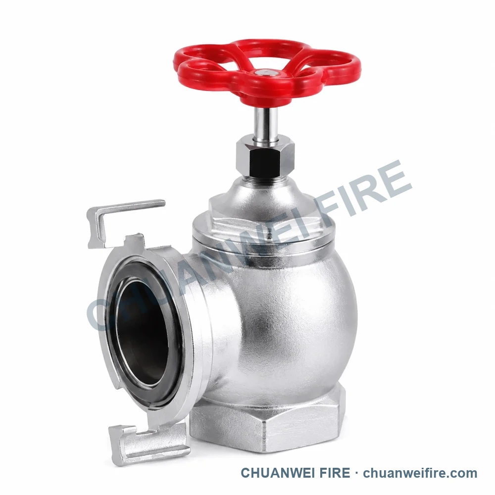 Catalog configuration illustration of Latch-Coupled Fire Hose Valve — MS-020 / MS-021