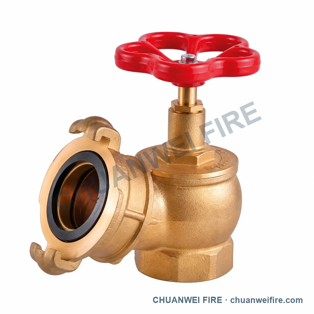 Catalog configuration illustration of GOST Fire Hose Valve — RS-010 / RS-011