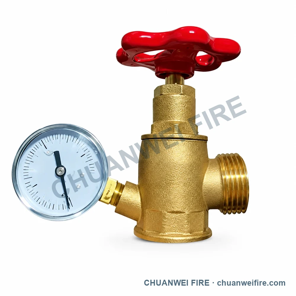 Catalog configuration illustration of Valve with Pressure Gauge — S-131