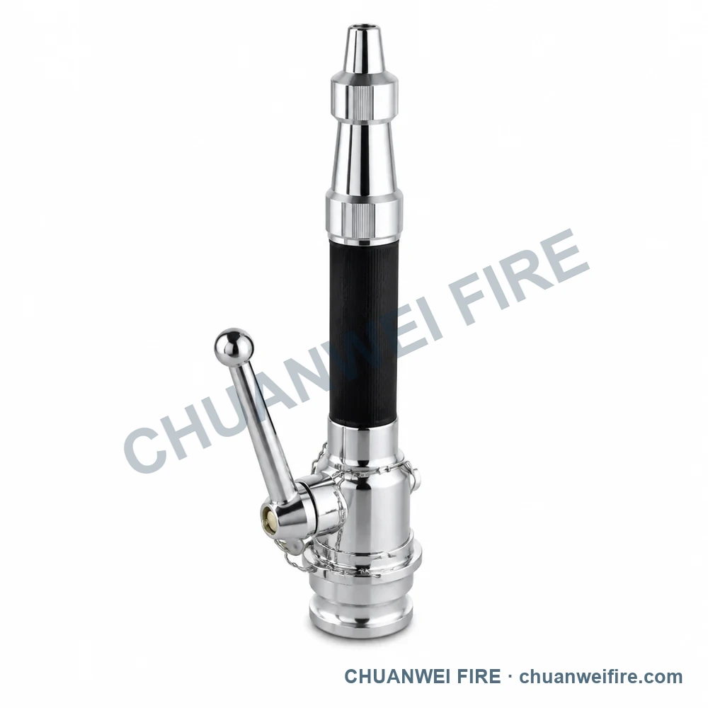 Catalog configuration illustration of Plug-In Shutoff Fire Hose Nozzle — GN-020 / GN-021