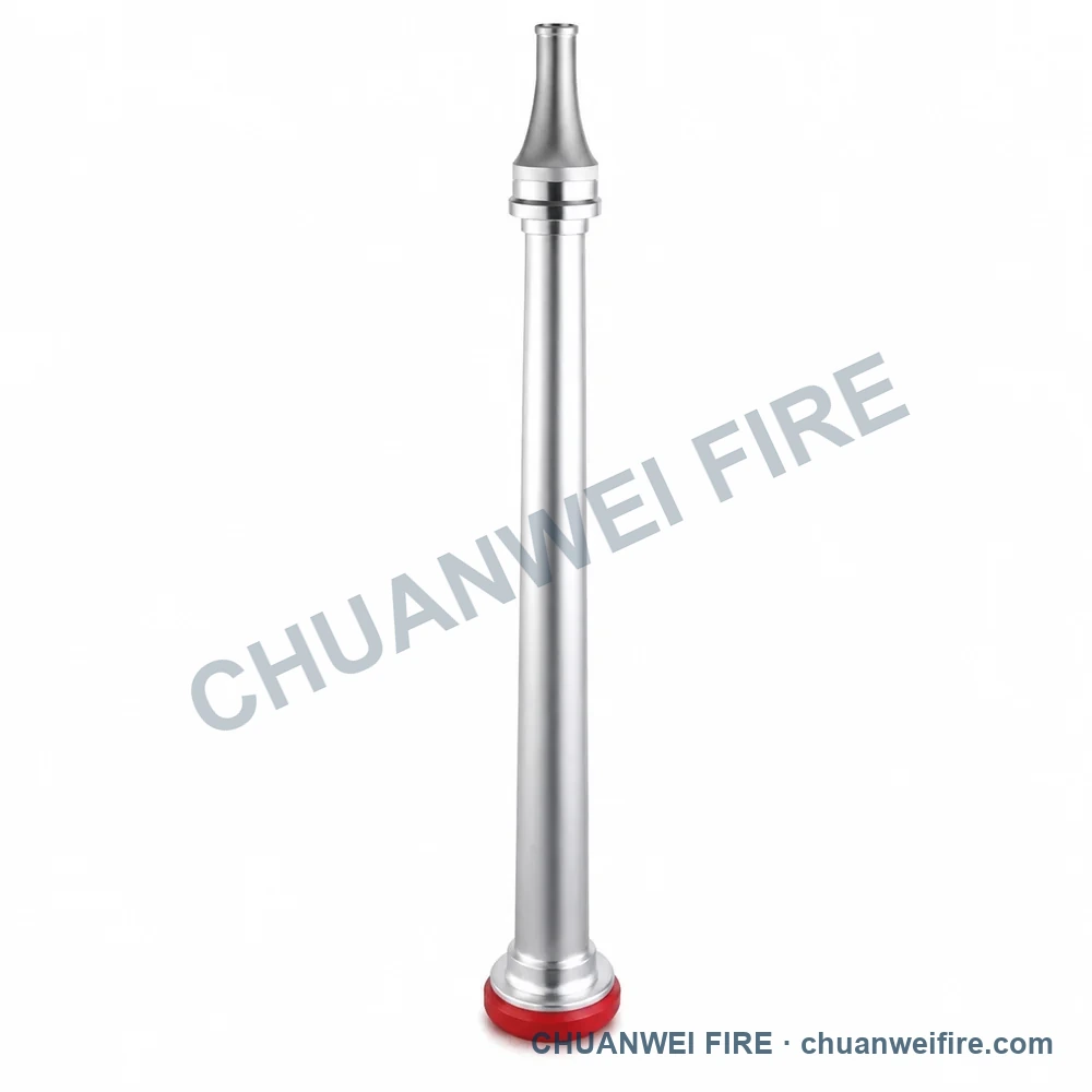 Catalog configuration illustration of Long Straight-Stream Fire Hose Nozzle — MN-010 / MN-011