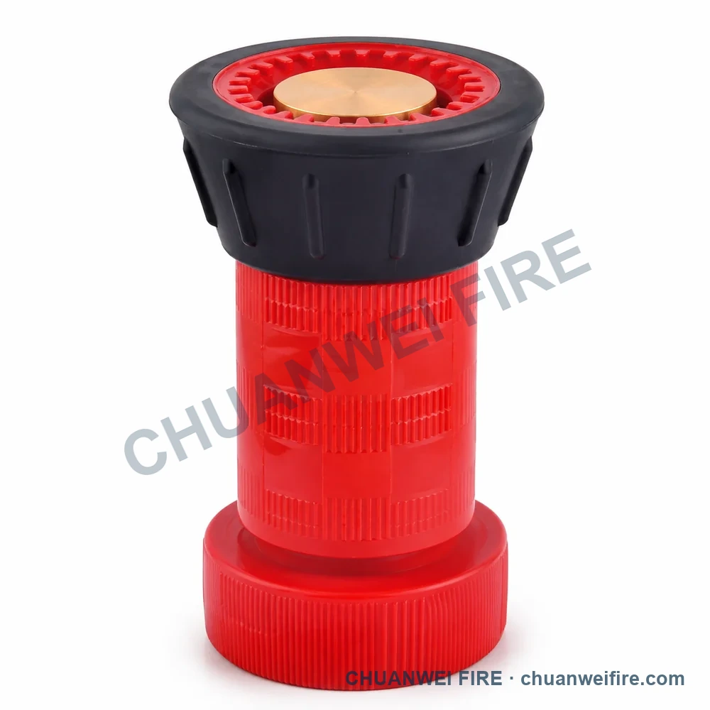Catalog configuration illustration of Compact Fire Hose Nozzle — NP-010 / NP-011 / NP-012