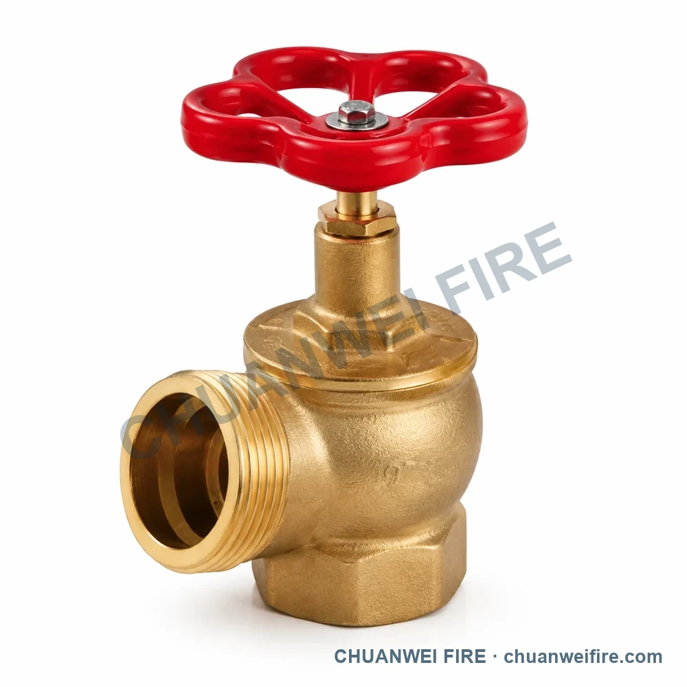 صورة توضيحية للمنتج صمام خرطوم حريق بمخرج أيسر — S-015 / S-016 / S-017