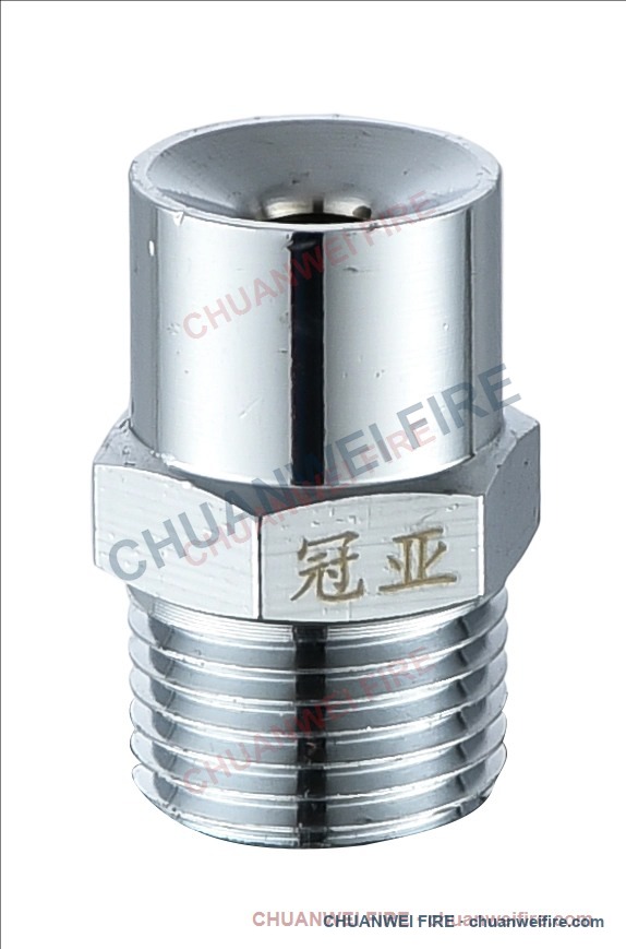 Chrome-plated standard open water mist nozzle body